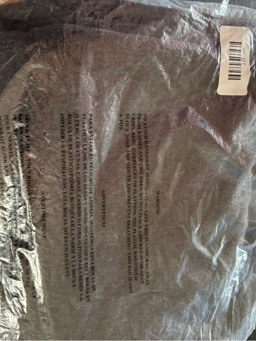 NWT Carhartt Charcoal Loose Fit Long-Sleeve Tee with Orange Sleeve Logo - Picture 8 of 8
